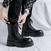 Winter Breathable Men Boots Fashion Street Style Casual Shoes Personalized Trend High Top Men Shoes Comfortable Casual Boots 3