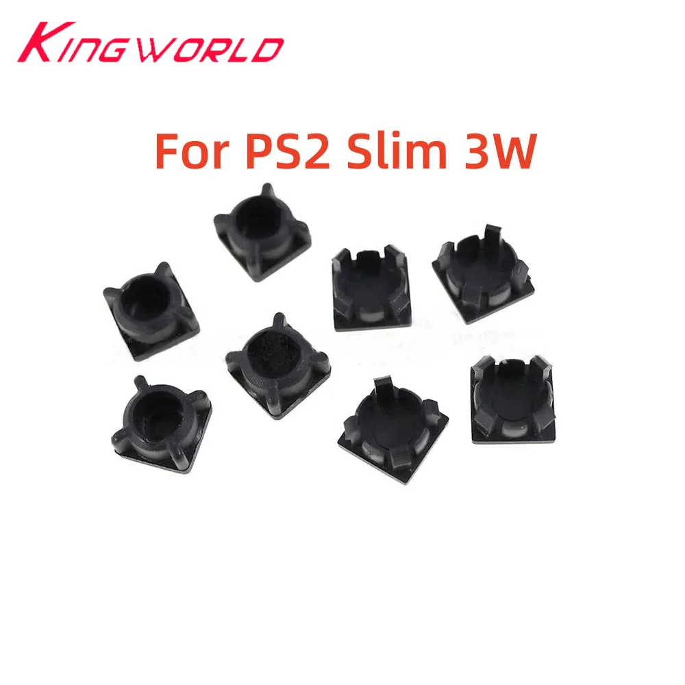 Parapolvere Per Ps2 Slim 3W Piedini In Gomma Per Console Per Ps2 Slim 3W Set Di Copertura Con Cappuccio In Plastica Accessori Per La Riparazione