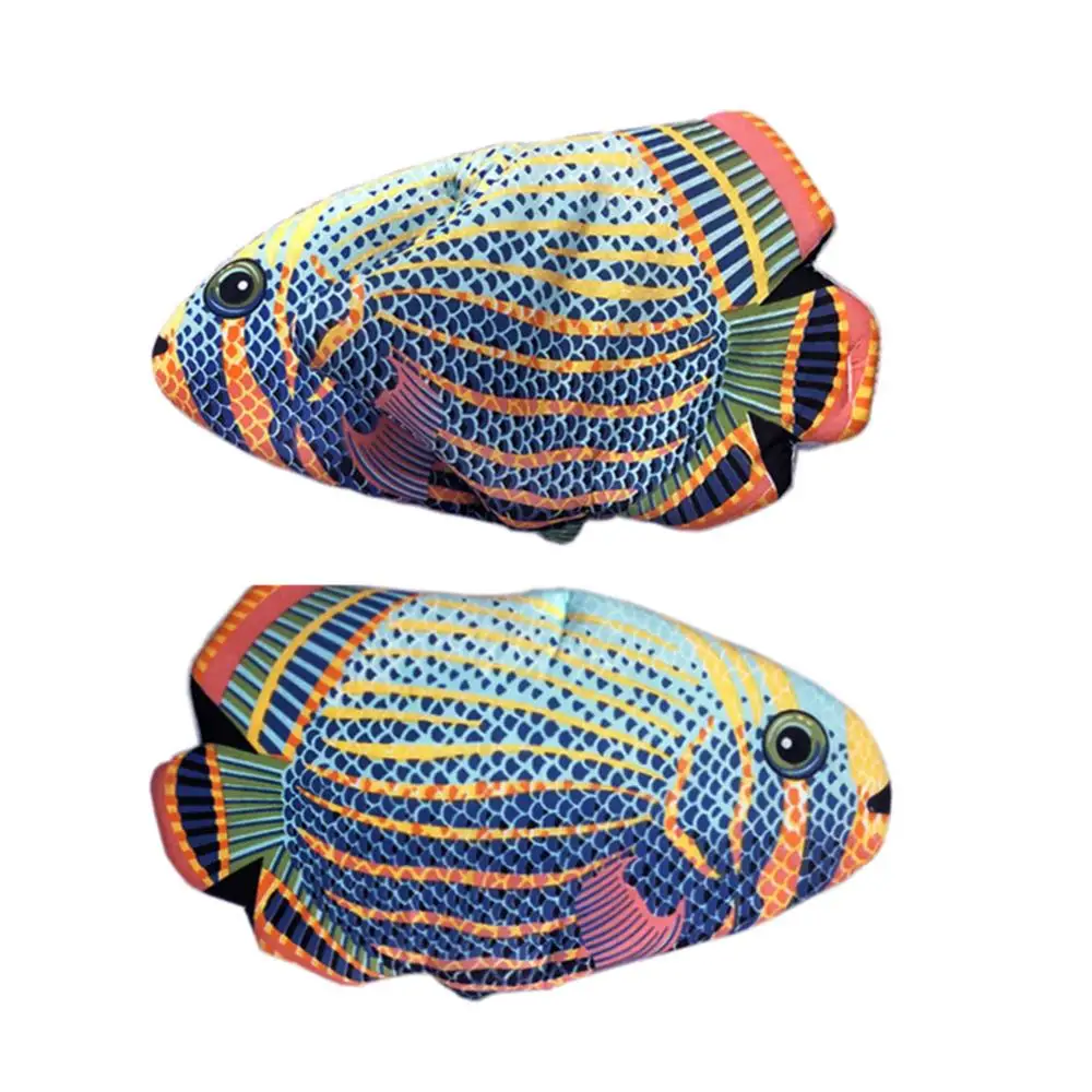 Kitchen Gloves Cotton Pot Holders Cotton Colorful Fish Shape Microwave Mitts Gloves Anti-scald Heat Resistant Baking Oven Mitten Cooking Glove