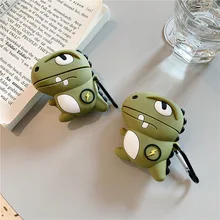 

Cartoon Animal Cartoon Three-dimensional Lightning Dinosaur Apple AirPods 2 Case IPhone Earphone Accessories Air Pod Case