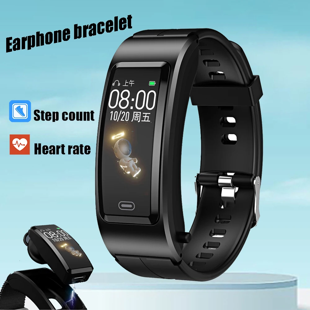 Smartwatch de negócios para homens e mulheres, Bluetooth Call B2 Business Watch, Wacth Heart Rate, Step Count Health Monitoring, pulseira de fone de ouvido, 0,96"