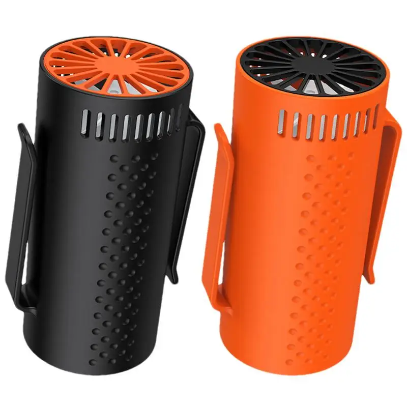 

Portable Small Waist Clip Fan Shock-Proof Mini Fan Outdoor Sports Air Conditioning Refrigeration Long-Lasting Camping Fan