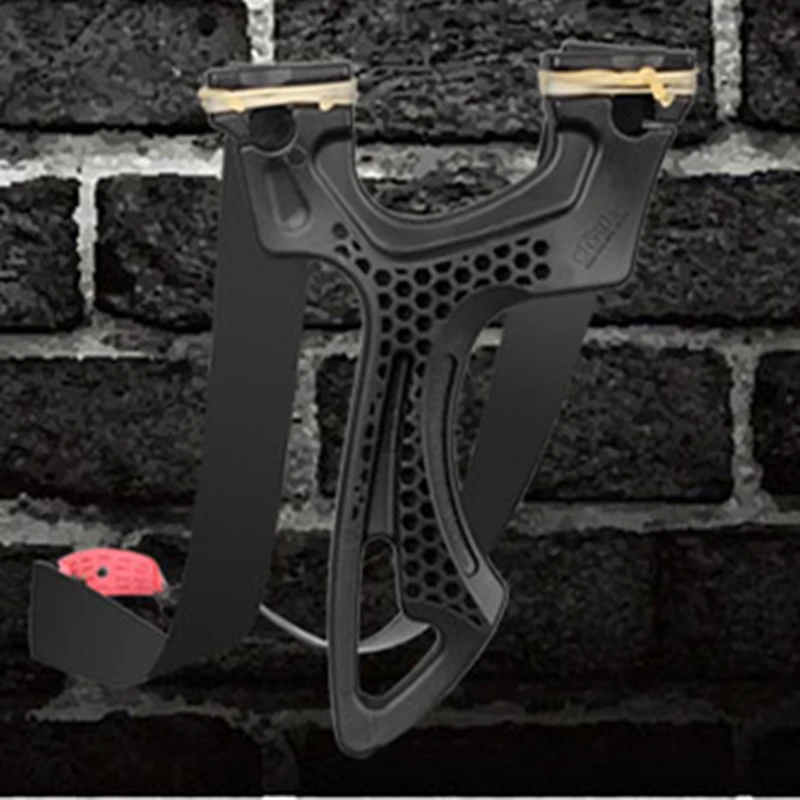Dual Purpose Slingsshot Outdoor Hunting and Shooting High Precision Sliding Simpleshot Slingshot for Hunting Kit Gun Games 6
