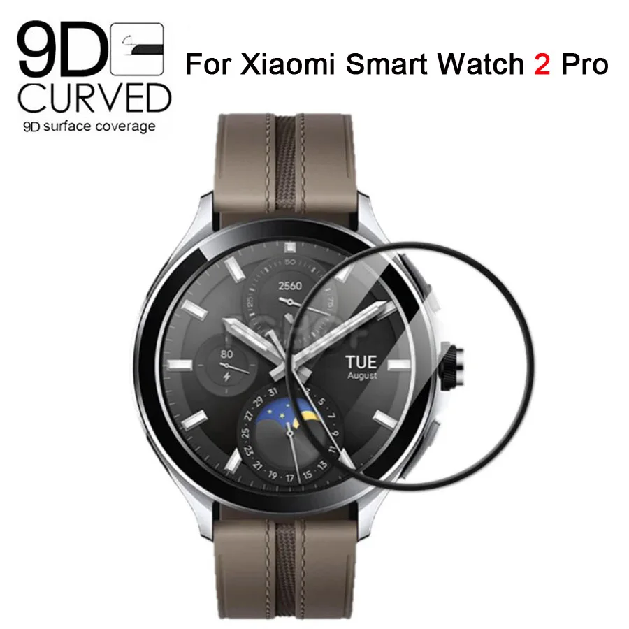 Enhanced Full Coverage Soft Screen Protector for Xiaomi Watch 2 Pro - Flexible Protective Film Accessory
