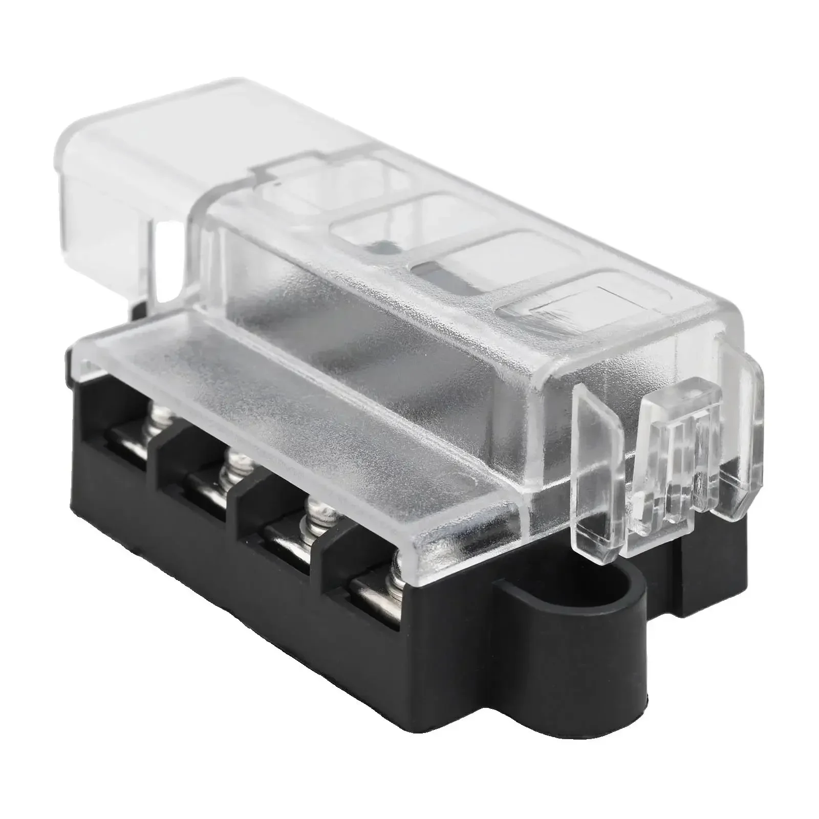 Innovative Design Transparent Cover on the Sturdy 4 Gang Fuse Box Ensures Visibility of Installed For ATO ATC Fuses