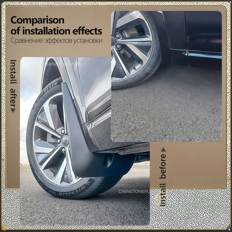 1999-2006 BMW X5 E53 머드가드 펜더 머드 플랩 가드 스플래시 머드플랩 자동차 액세서리 머드가드오토 스타일린 프론트 리어 4개