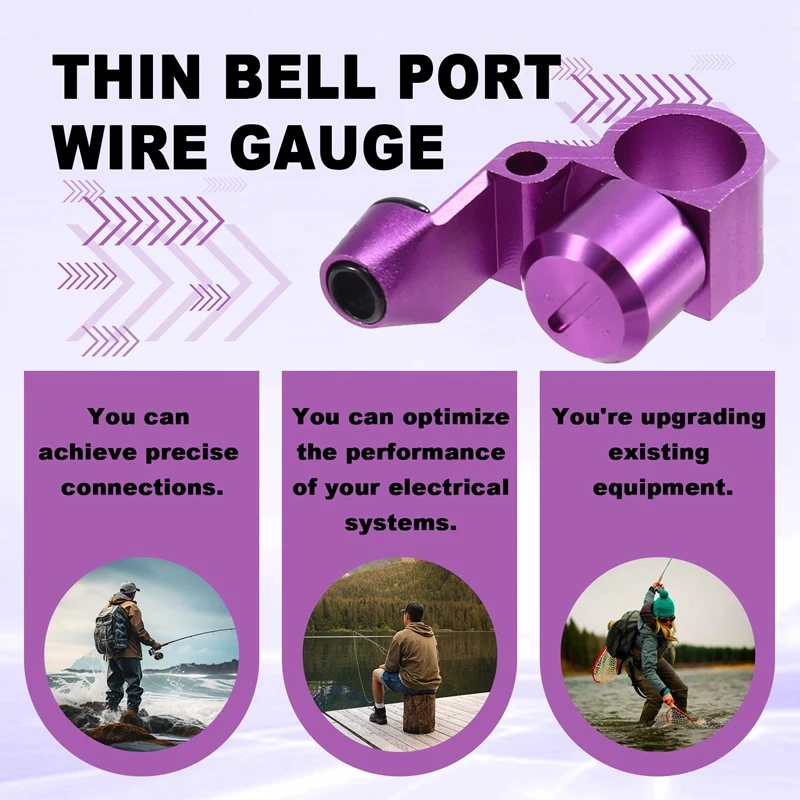 Lua Outlet Hole Conductor Lua Modification Accessories Modification Accessories Thin Bell Port Wire Gauge Color As Shown