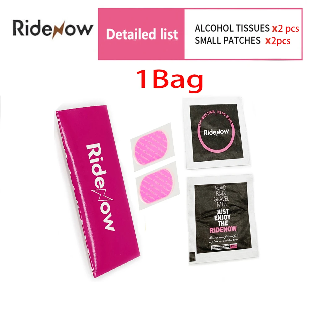 Ridenow Patch Kit ohne Kleber für Ridenow Tubes Rennrad/Gravel Cycling Schläuche Ultraleichter Reifen Superleicht – Detail 2