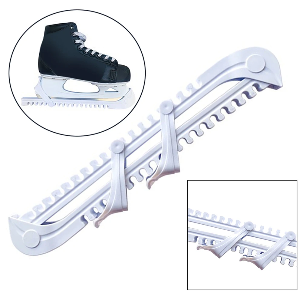 PlasticIceBladeCoverAdjustableUniversalIceSkateBladeGuardsNon