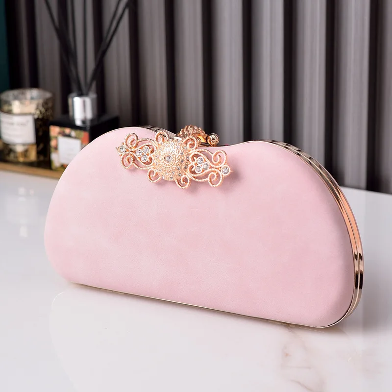 Classy Pink Embroidered Large Capacity Tulle Women Handbags main image 1