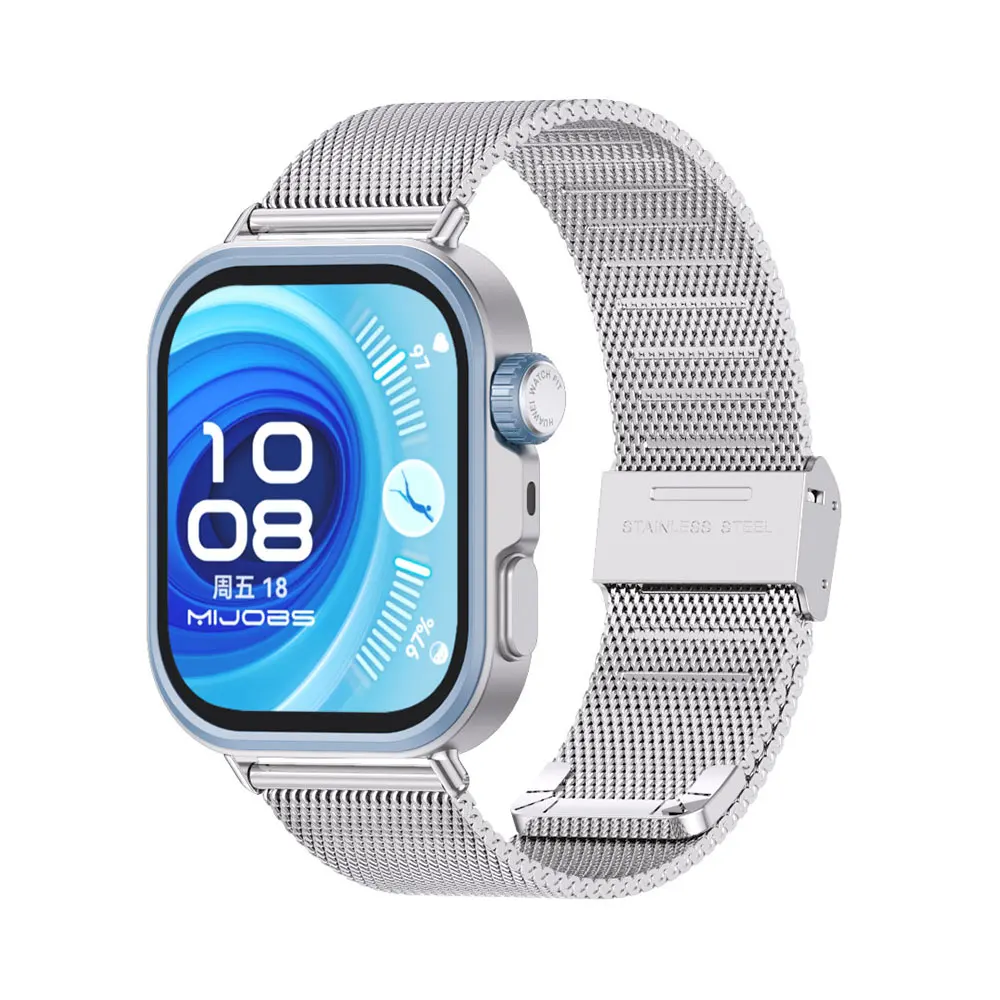 Premium Metal Smartwatch Strap - Sleek and Durable Replacement Wristband