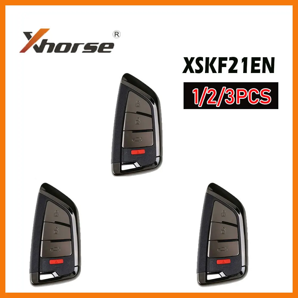 

Умный пульт дистанционного управления Xhorse XSKF21EN, Универсальный Автомобильный ключ с 4 кнопками, для Bmw, Vw Vvdi2, 1/2/3 шт./комплект
