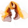 160*50cm Gradient Fashion Chiffon Scarf Women's Long Wraps and Shawls Lady Spring Autumn Scarves Bandana Hijab Stoles 2