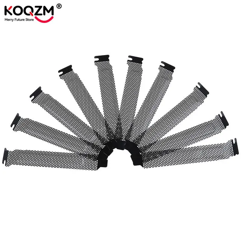 Hard Steel Dust Filter Blanking Plate PCI Slot Cover 10Pcs/lot dust filter kit