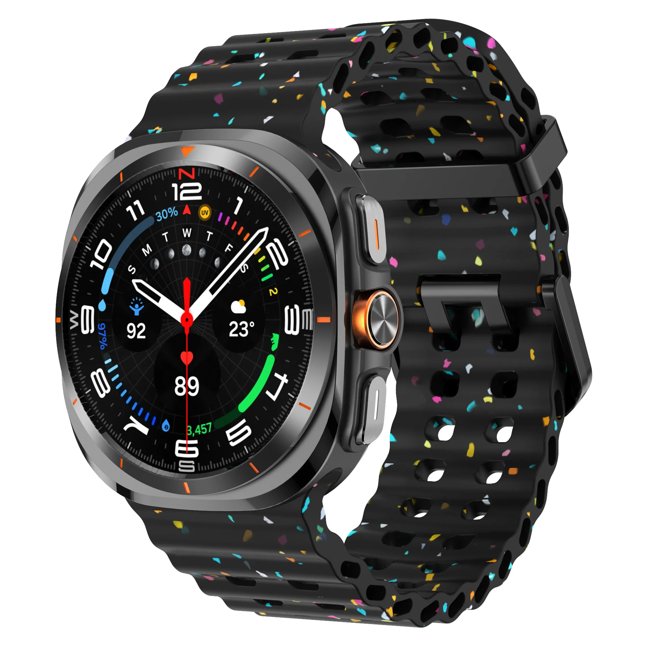 Luminous Silicone Smartwatch Strap - Universal Fit