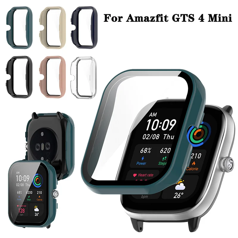 Premium Smartwatch Protective Bumper Case with Tempered Glass