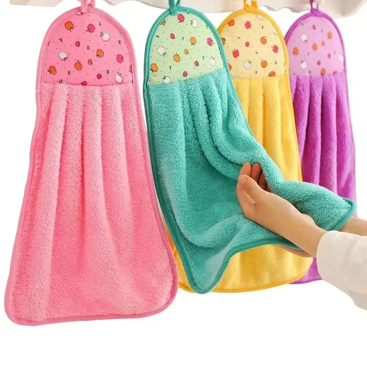 Asciugamani da bagno Asciugamano in microfibra Salviette per bambini Fazzoletto in velluto corallo extra spesso Asciugamano assorbente per animali dei cartoni animati per bambini - immagine 5