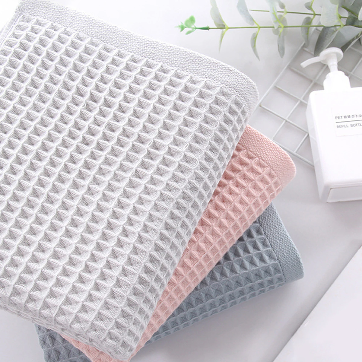 Personalized Towel with Embroidered Text 1pc Highly Absorbent & Super Soft Cotton Bath Sheets for Spa Gym Pool and Hotels