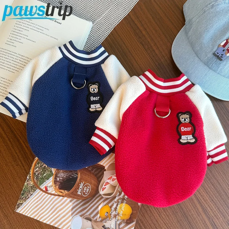 Pet Dog Clothes Thicken for Small Medium Dogs Winter Warm Puppy Sweatshirt Coat Jacket Accessories
