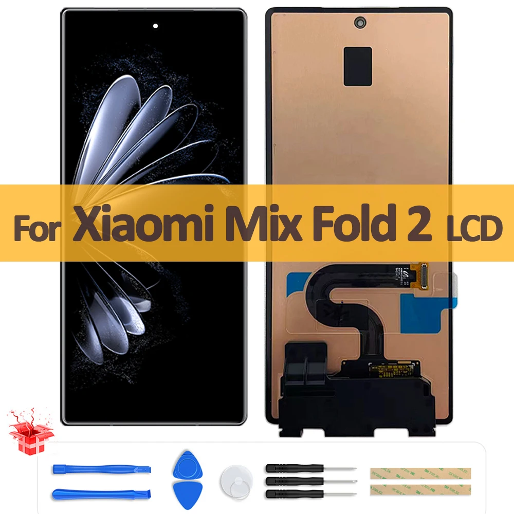 

6.56" Original AMOLED For Xiaomi Mix Fold 2 LCD Display Touch Panel Screen Digitizer For Mix Fold 2 Secondary External Screen