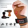 Sports Weight Lifting Training Horizontal Bar Gloves for Gym Crossfit Fitness Bodybuilding Workout Palm Protector 2