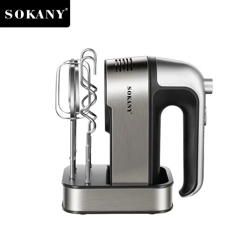 Sokany6627 Electric Household Baking Hand held Eggbeater Cake Mixer Cream Whip 5