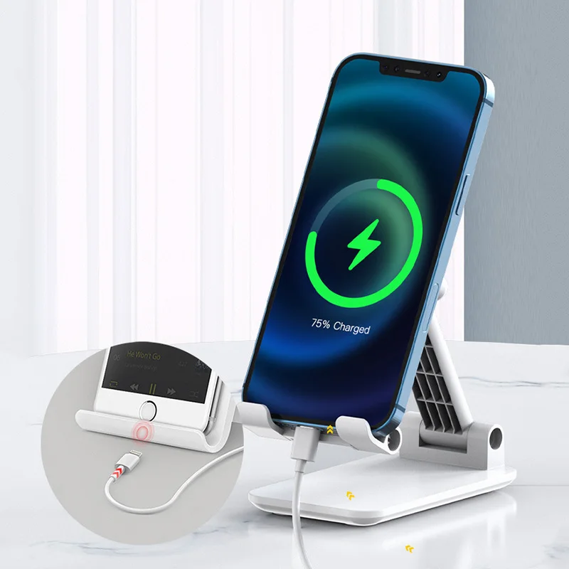 Adjustable Desktop Phone Stand for iPhone Samsung