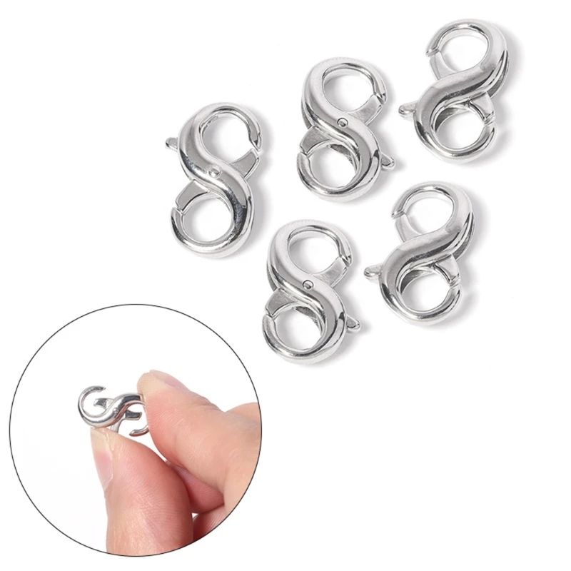 20 Fermoirs Mousquetons Doubles Pour Bijoux - Acier Zinc, 2,5 Cm, Connexion Facile Bracelets Colliers