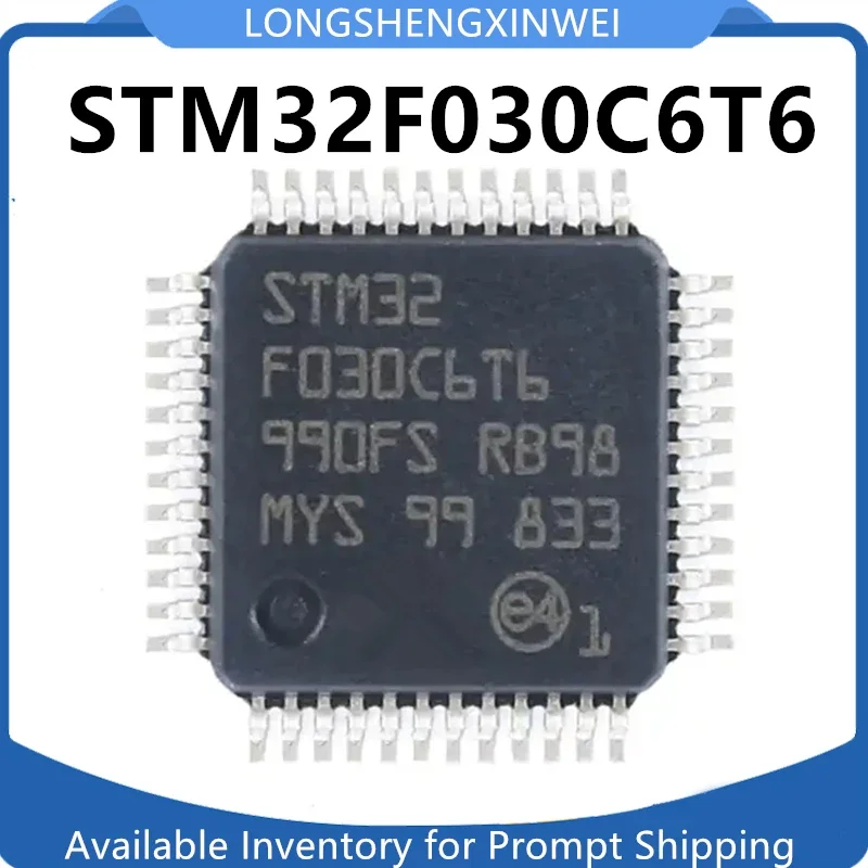 1 Pz Muslimate Stm32F030 Lqfp-48 Braccio Originale Cortex-M0 Microcontrollore A 32 Bit