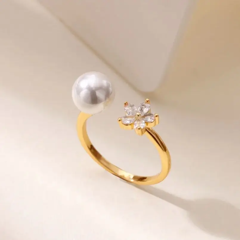 Zircon Heart Diamond Rings For Women Men