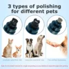 2 Speed Dog Nail Grinder With LED Light Rechargeable Powerful Electric Pet Nail Trimmer Painless Paws Grooming And Smoothing 3