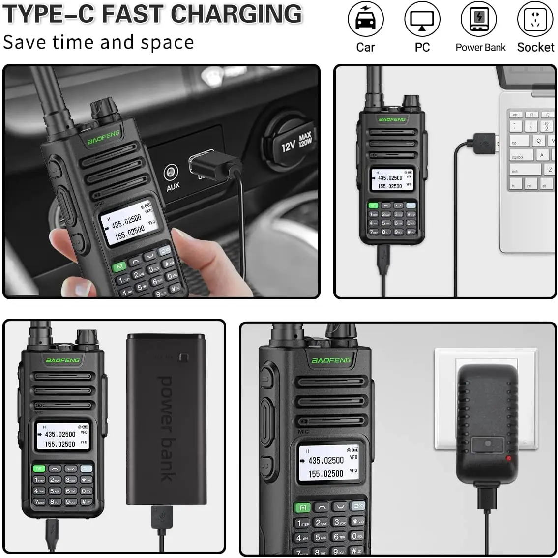 Sbb65fdb4593f479fbd251c146e01b3faZ UV-13 PRO, V1, V2 High Power Dual Band Walkie Talkie Type C Charger 16 KM Long Range UV13 Transceiver Ham Two Way Radio Mallzona