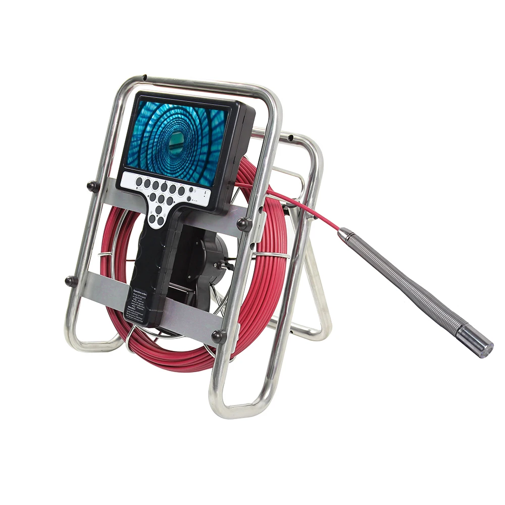 Long Self Leveling 23mm 512hz Transmitter Sonde Pipe Sewer Drain Inspection Camera Endoscope Borescope 7CLD DVR Meter-Counter