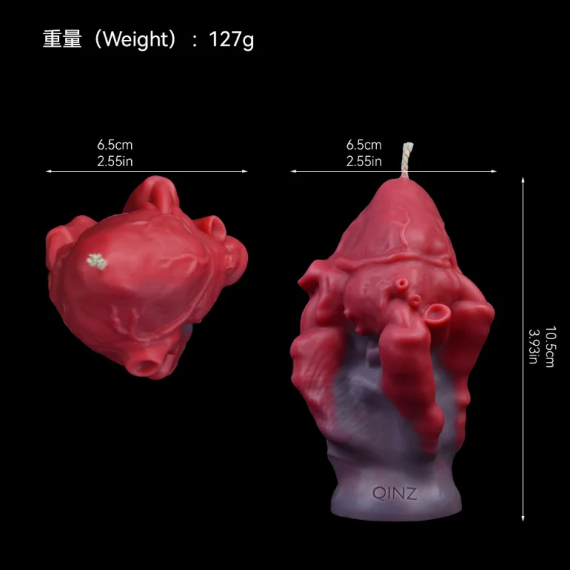 Demonheart Sexy Low Temperature Candles Men and Women Happy and Exciting Trick Props Sex Product Soy Beeswax Gift Box