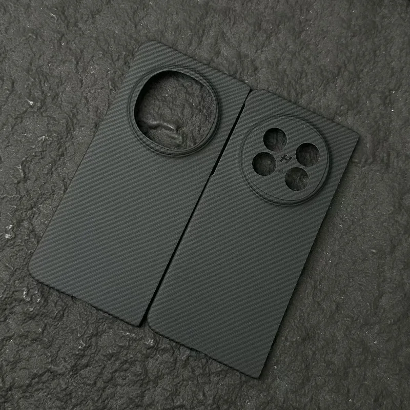 Ultra-Thin Real Carbon Aramid Fiber Folding Phone Case