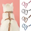 Pet Cat Adjustable Chest Strap Anti-escape Small Medium Dog Cat Harness Leash Set Breathable Reflective Chest Strap Pet Supplies 3