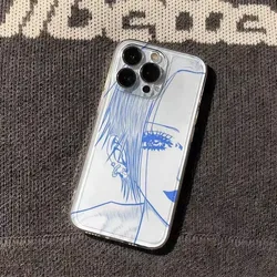 Luxury Comic Cute Oosaki Nana Clear Phone Case Cover - Samsung A23 (T - 319T250901301)