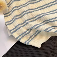 Nouveau T-shirt en tricot rayé à manches courtes pour femme 2026 – Haut ajusté pour femme – Vêtements féminins Ropa Mujer 5