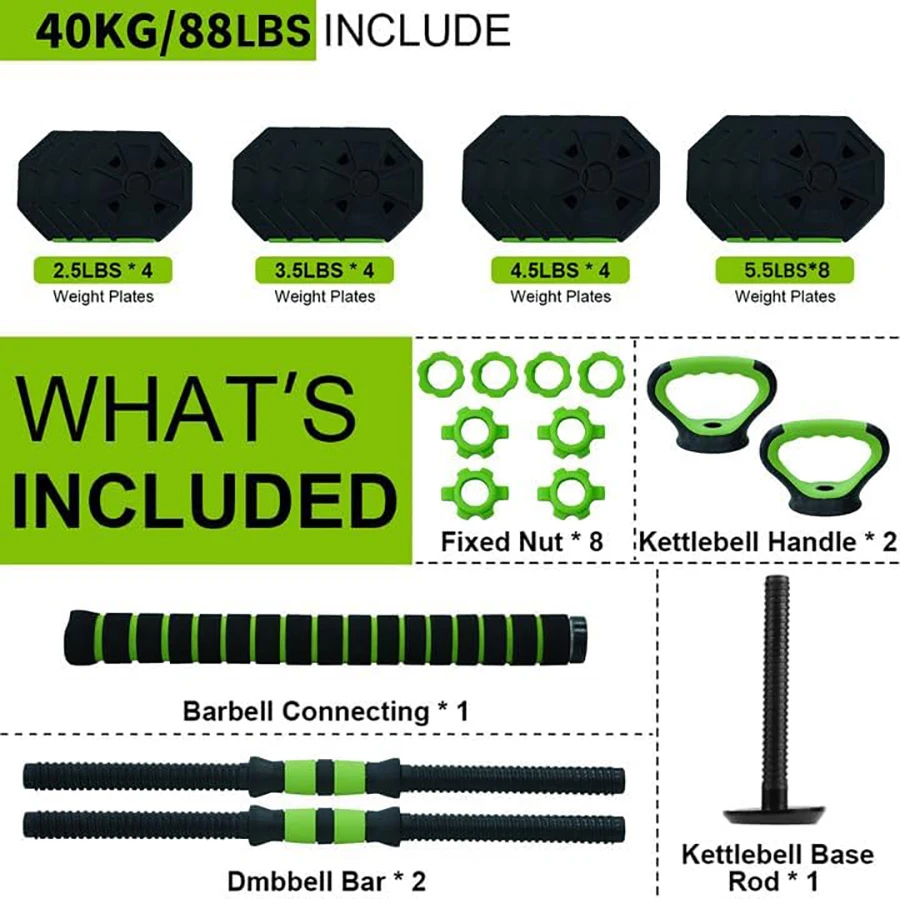 Adjustable Kettlebell Set 6