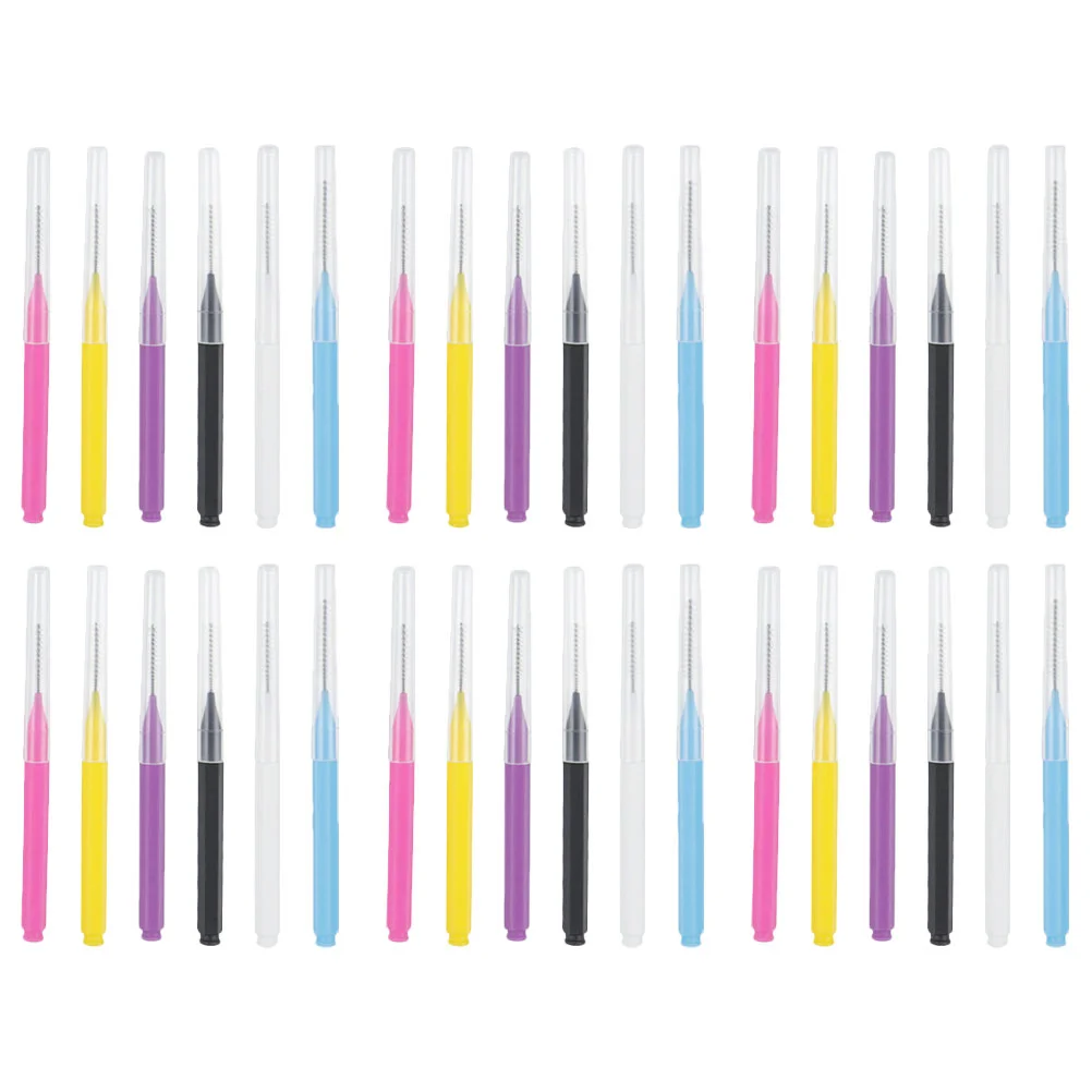 

25pcs Braces Brush Interdental Brush Dental Tooth Flossing Oral Cleaners