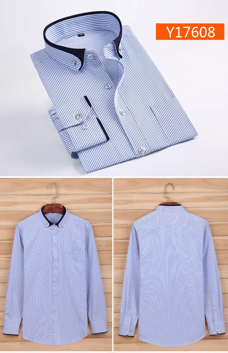 Chemise Homme St. John's Bay à Carreaux Bleus - Manches Longues - Taille L - Très Bon état