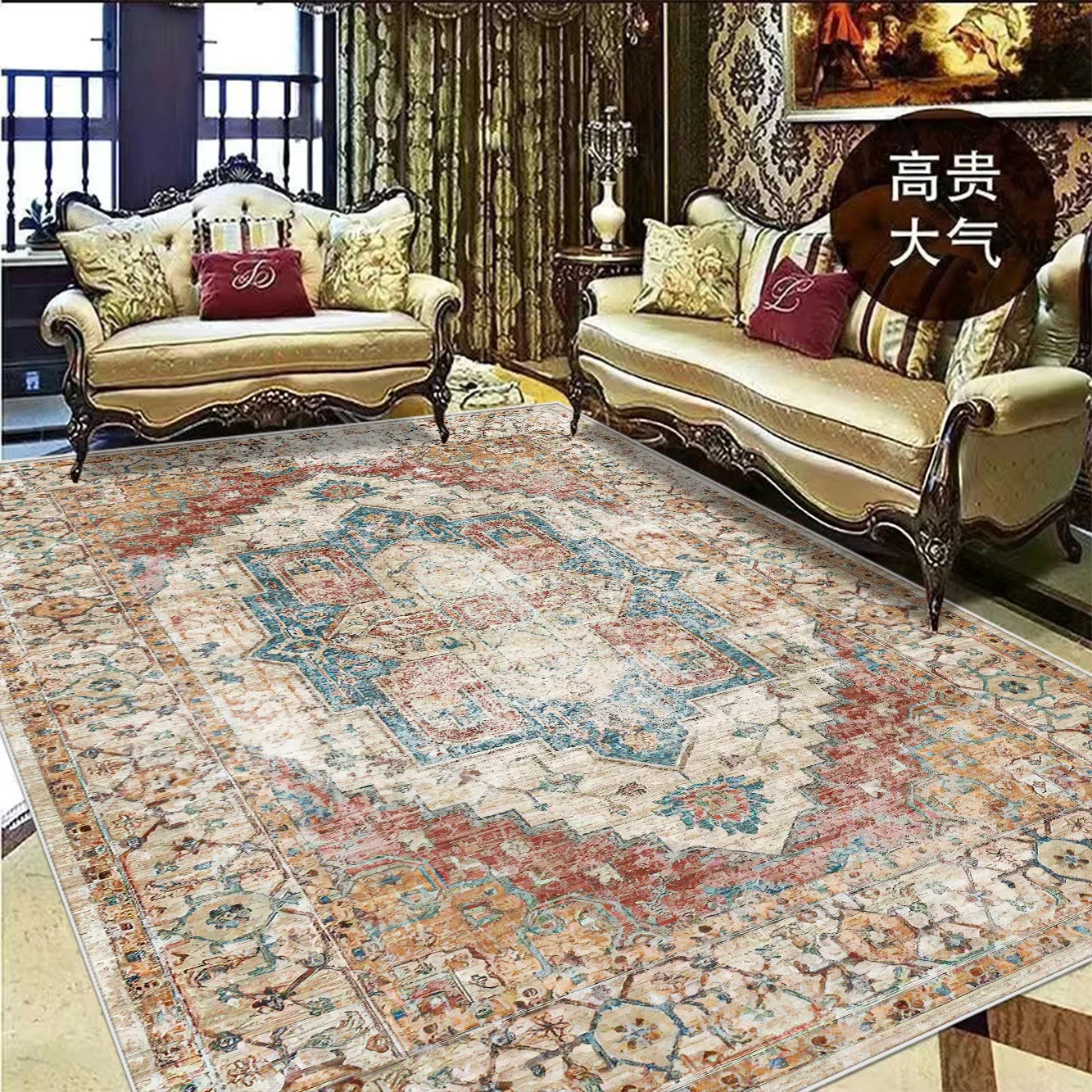 Ethnic Luxury Area Rug 2
