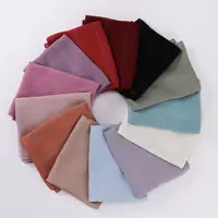 New Chiffon Long Scarf Women Glitter Shimmer Scarves Muslim Hijab Turban Shawls Wrap Islam Stole Veil Bandanas Bufanda Foulard