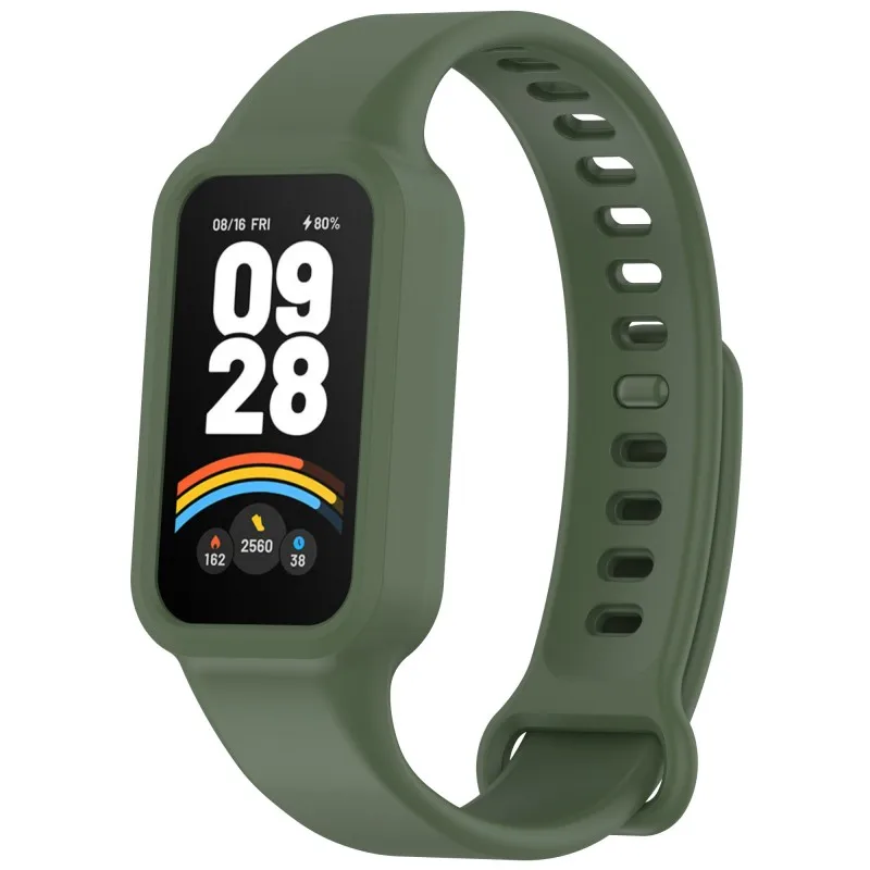 Offizielles Silikon-Armband für Xiaomi Smart Band 9 Active Redmi Band 3 Armband Uhrenarmband für Mi Band9 Active Zubehör – Detail 18