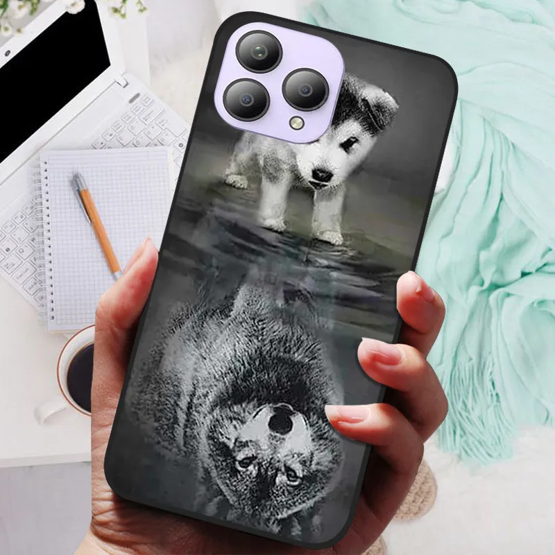 thumbnail image 1 of For Cubot P80 Case CubotP80 Black Cover Lion Wolf Silicone Soft Back Cases For Cubot P80 Phone Case P 80 2023 Protective Shell, 1 of 5