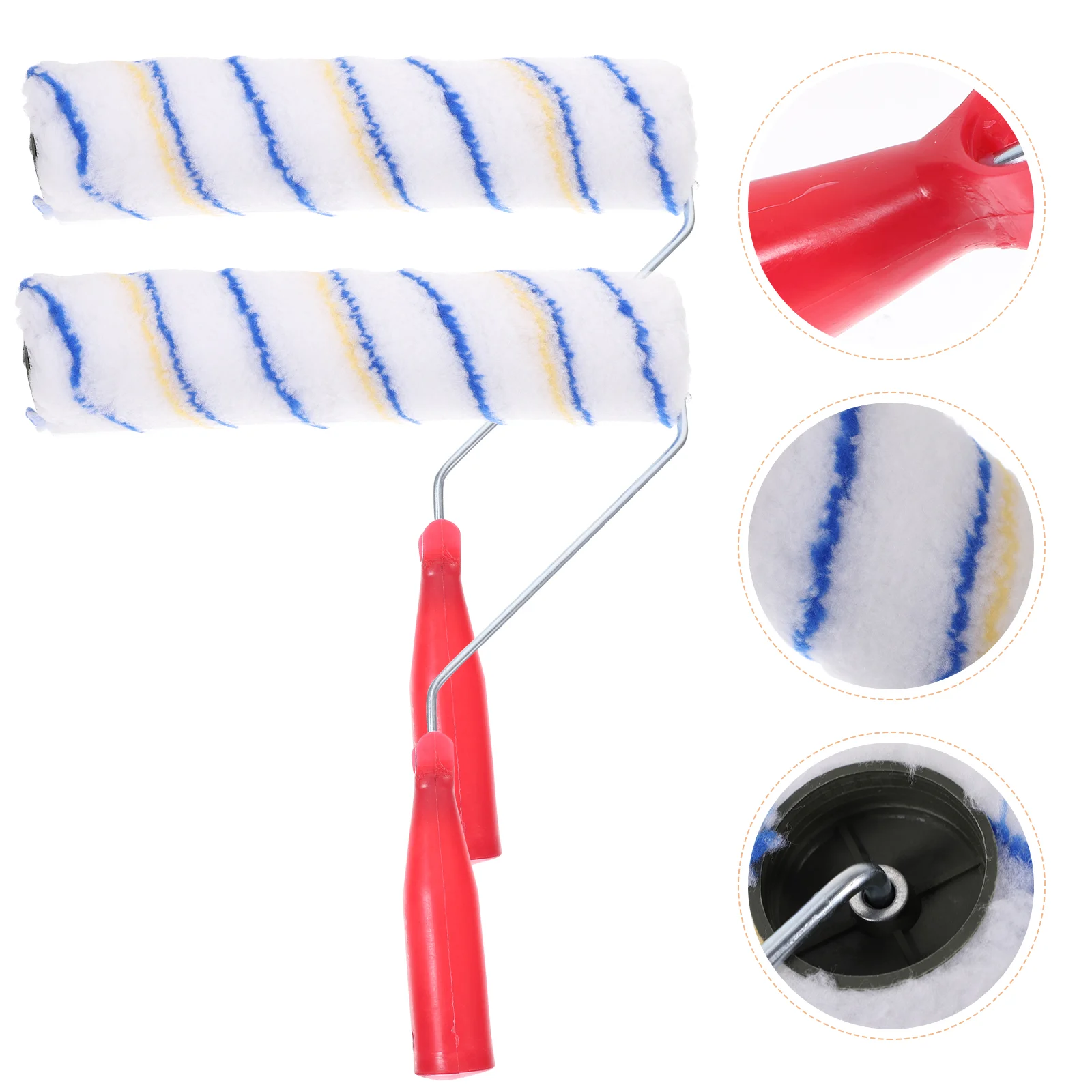 2pcs 300mm Roller Professional Handheld Wall Painting Tools Agriculture shelter paint roller brush