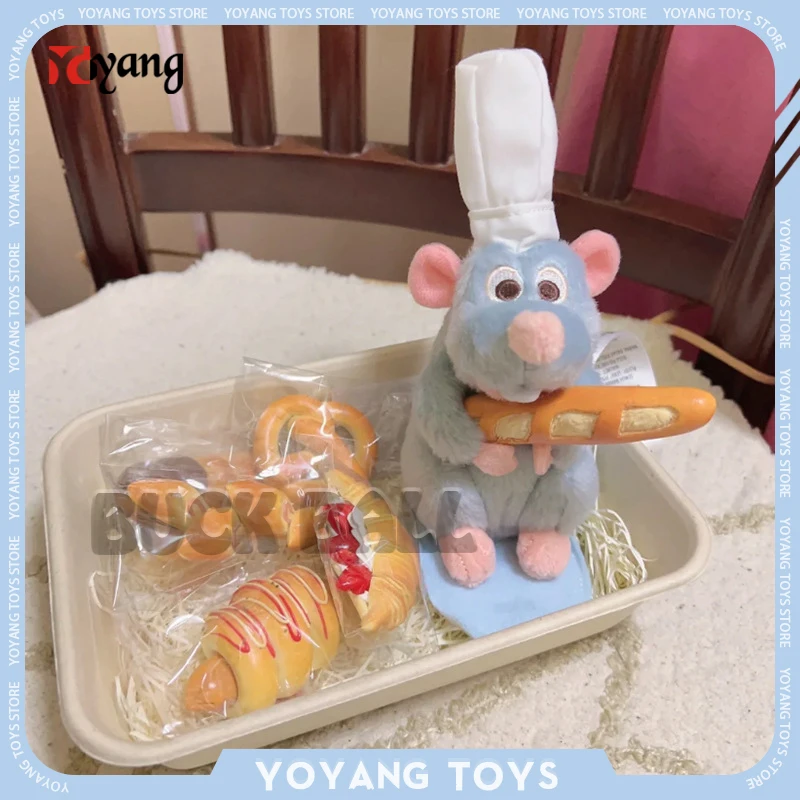 

Плюшевый шеф-повар с Рататуй, 15 см, Реми, магнитные аниме плюшевые игрушки, кавайная игрушка, плюшевая кукла на плечо, украшение, детские игрушки, подарок