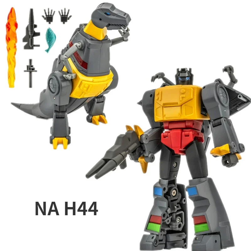 Trasformazione Newage Na H44 Ymir Small Scale Pocket Edition G1 Animated Tyrannosaurus Rex Grimlock Action Figure Toy