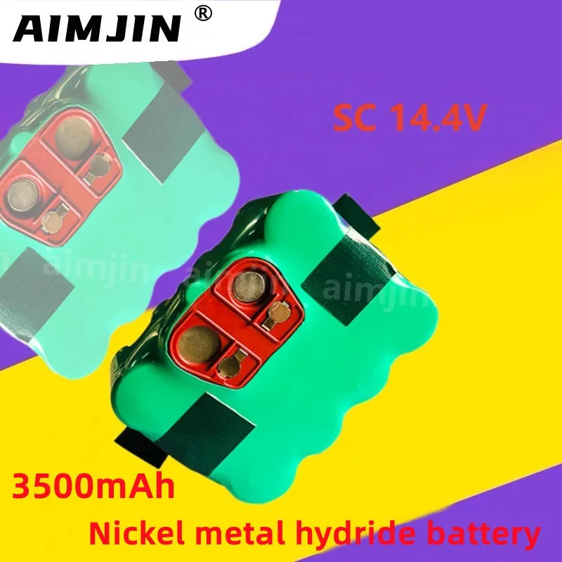 

For 14.4V SC Ni-MH Rechargeable Battery Pack 3500mAh Vacuum Cleaner Sweeping Robot KV8 XR210 XR510 XR210A XR210B XR510B XR510D