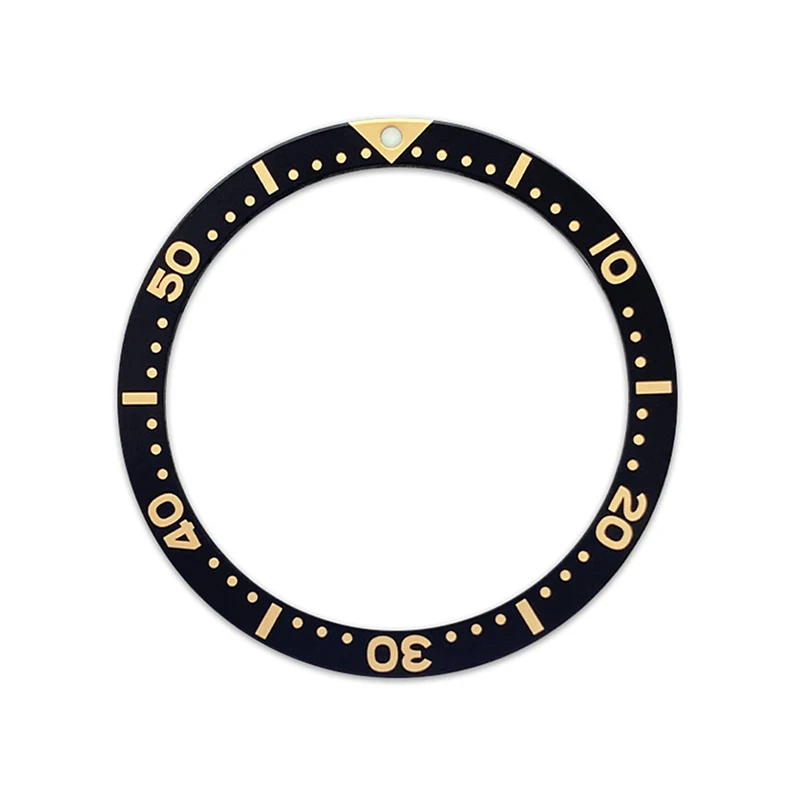 Aluminium Fashion Flat Watch Bezel Insert